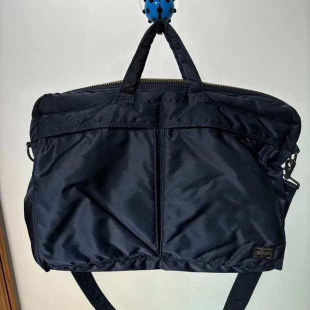 요시다 포터 탱커 2way 브리프케이스 네이비