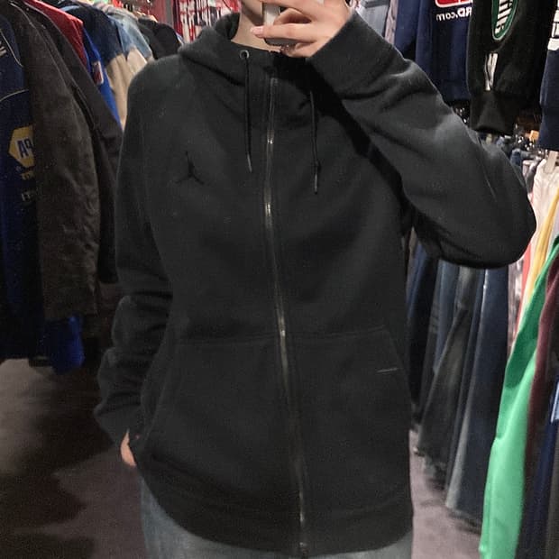 [IM] Jordan 조던 후드 집업 블랙