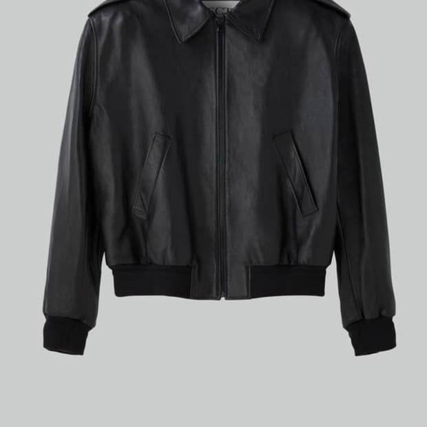 렉토 에폴렛 램 레더 블랙 m