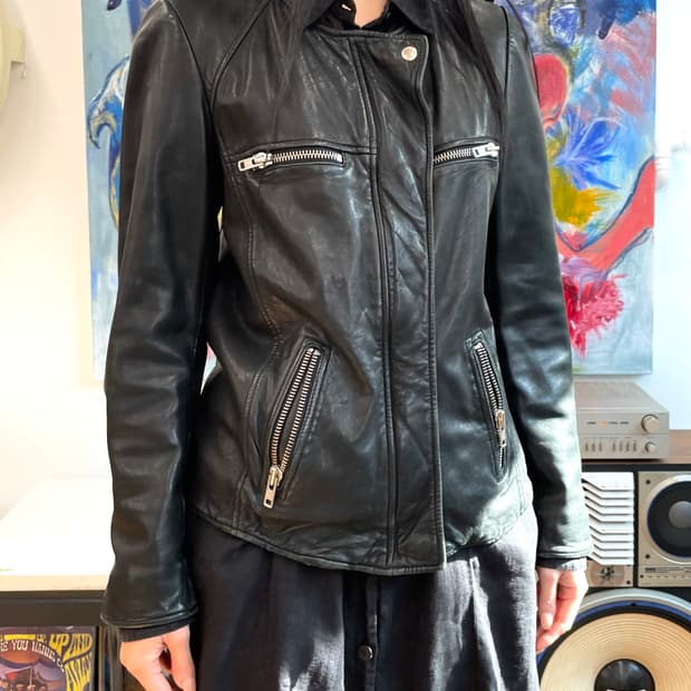 [38] 이자벨마랑 레더 자켓