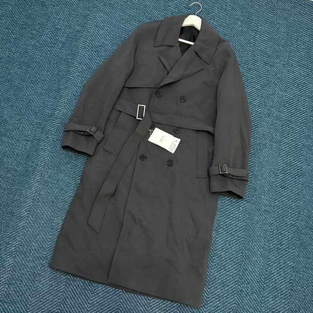 [M] 드로우핏 트렌치 코트