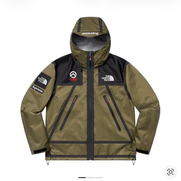 (M)슈프림 노스페이스 서밋 시리즈 테이프심 자켓 올리브