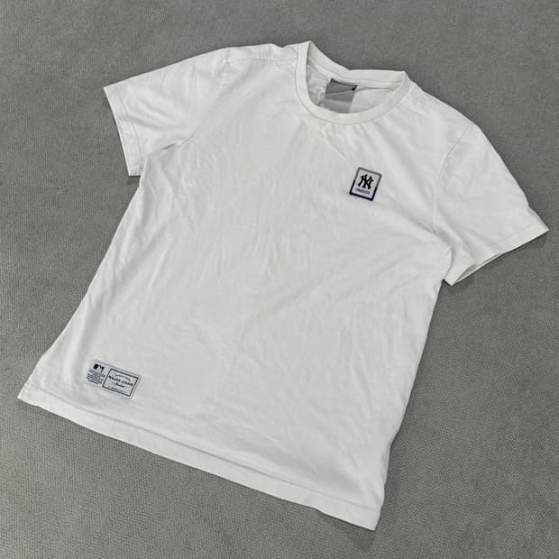 MLB 뉴욕 양키스 반팔 티셔츠 화이트 m