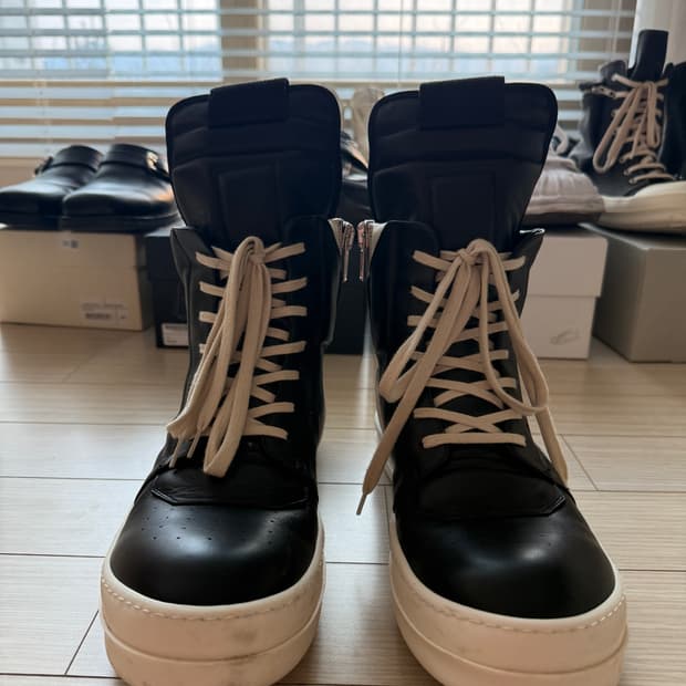 릭오웬스 지오바스켓 45사이즈 상태 최상급