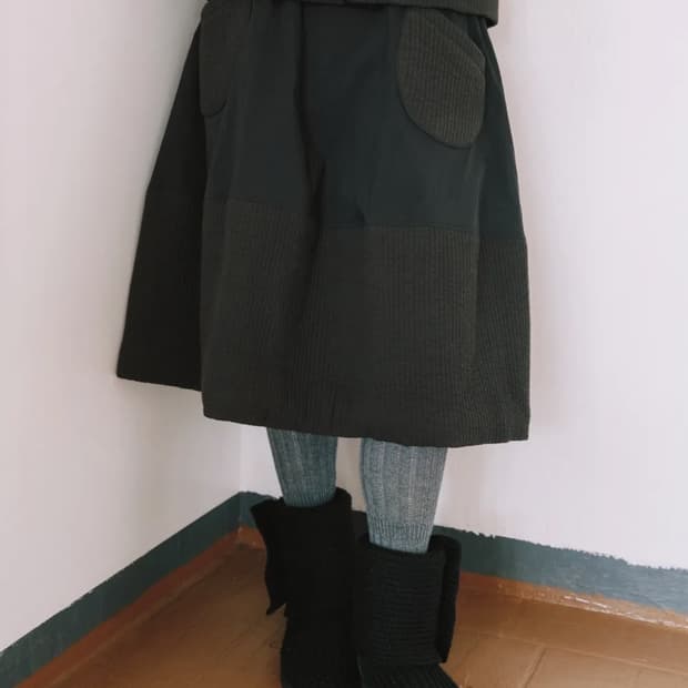 오헤시오 PADDED BANDING POCKET 스커트