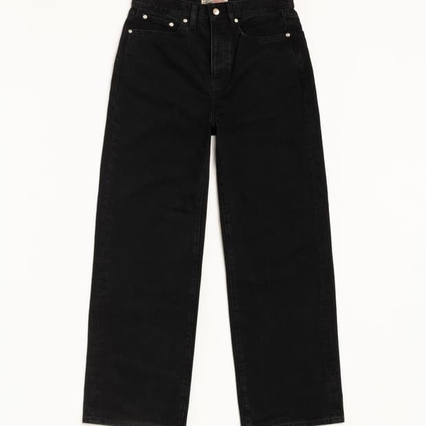 스투시  릴렉스 핏 데님 (와이드) 34