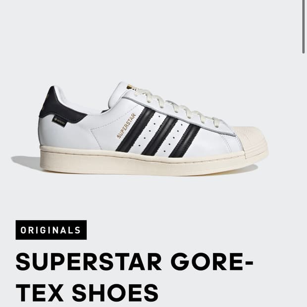 아디다스 슈퍼스타 고어텍스 260