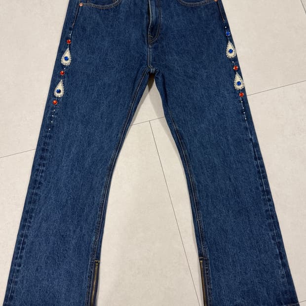 mbbcar 엠비비카 웨스턴스타일 잼스톤팬츠 36 플레어핏 부츠컷