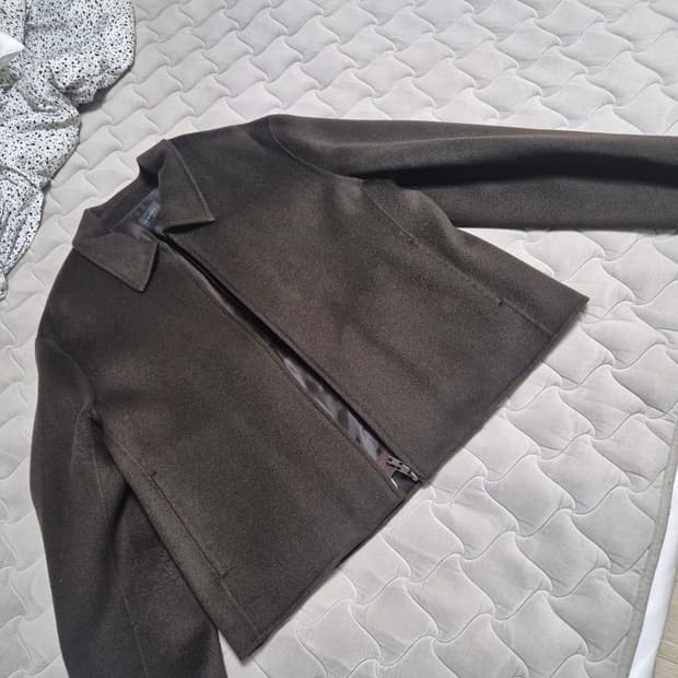 마마가리 핸드메이드블루종 다크브라운 50사이즈 팝니다