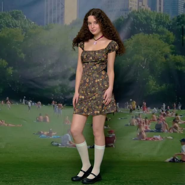 루루서울 원피스 Urban Dream Mini Dress (Brown)