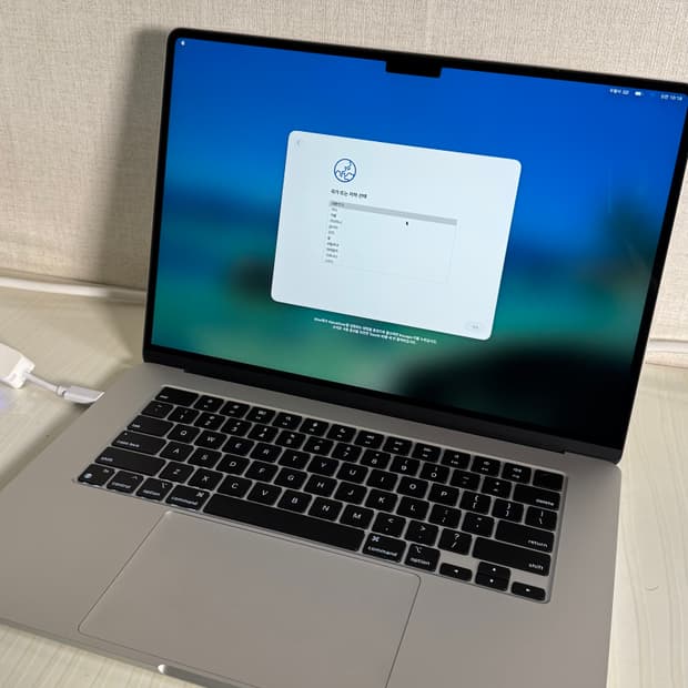 맥북 에어 M3 15’’ 16/512/🔋100%