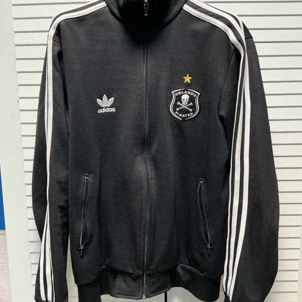 Adidas 빈티지 올랜도 파이리츠 스컬 트랙탑 져지 자켓