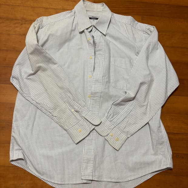 amber basic stripe shirts 100size