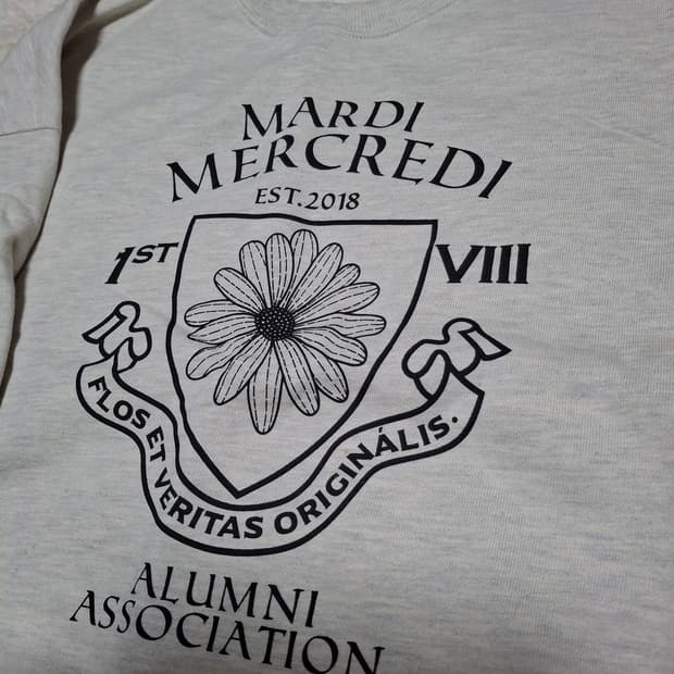 (마지막특가) 마르디메크르디 맨투맨