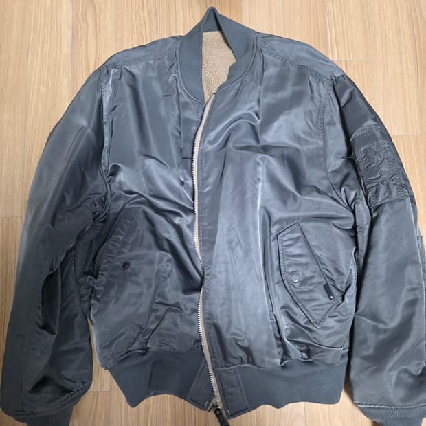 (XL)알파인더스트리 x 디스이즈네버댓 ma-1