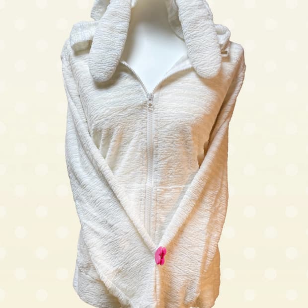 스트라이프 우사미미 집업