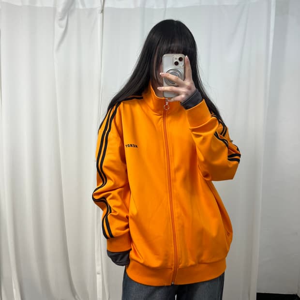 NERDY Orange Track Jacket 