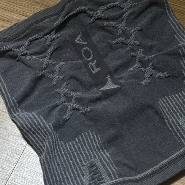 로아 넥 게이터 넥 워머 그레이 roa hiking