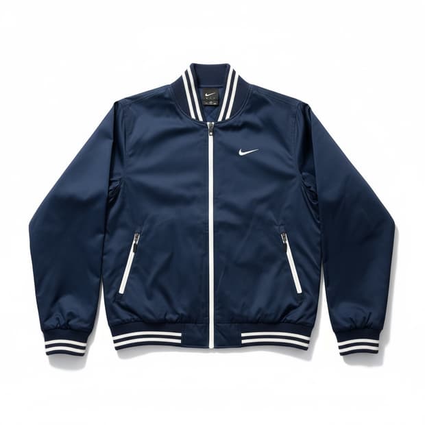나이키 리버시블 네이비 블루종 자켓 네이비