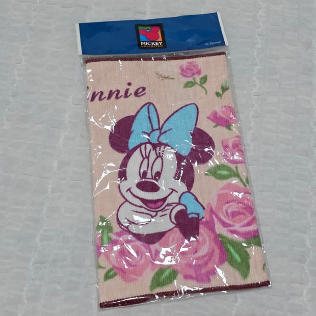 미키마우스 로즈 핸드타올 손수건