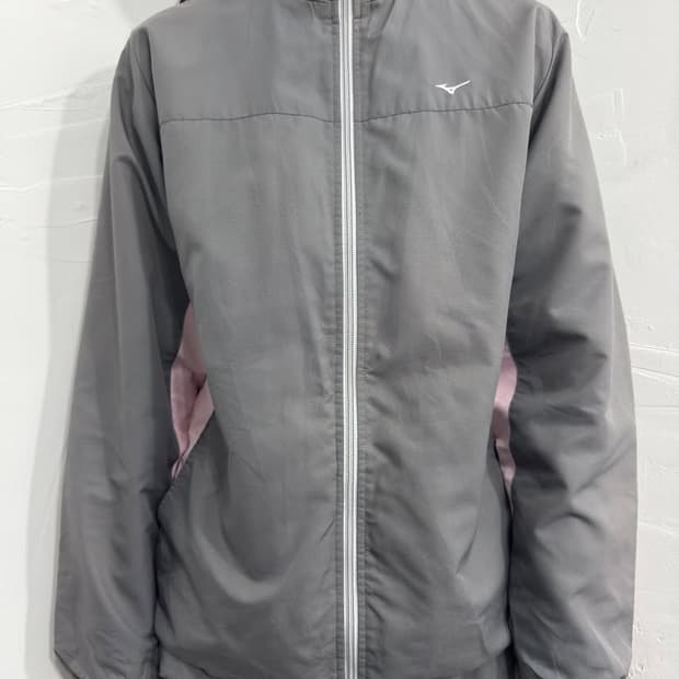미즈노 핑크&그레이 바람막이 