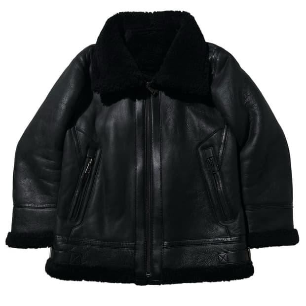 앤드지 램스킨 시어링 무스탕 자켓