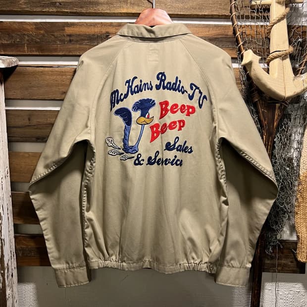 [M]스타일아이즈 토요엔터프라이즈 로드러너 그래픽 드리즐러 자켓