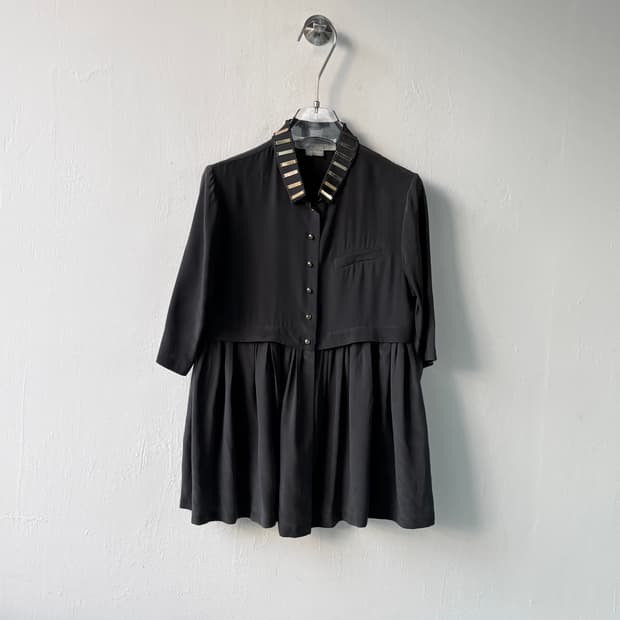 알렉산더왕 실크 체인 블라우스