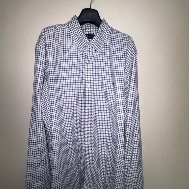 폴로 체크 셔츠