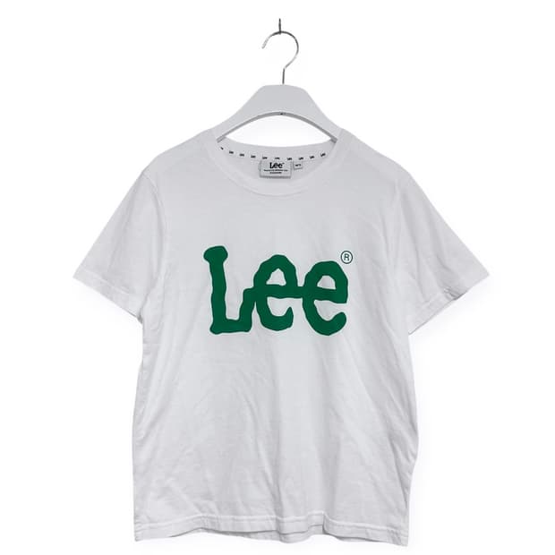Lee 리 빅로고 화이트 반팔티