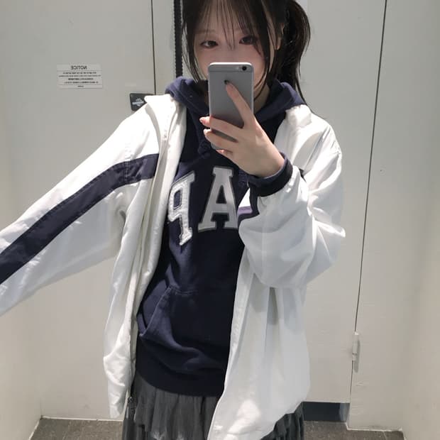 빈티지 나이키 갭 데일리 러힙 코디세트 