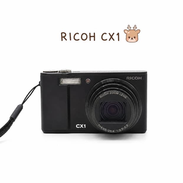 (작례참고🌿)  리코 CX1 블랙 🖤