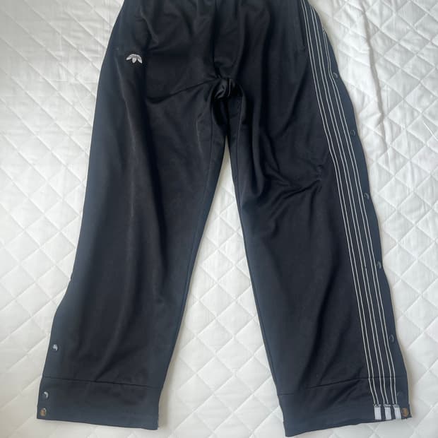 Adidas X Alexander Wang 블랙 트랙팬츠