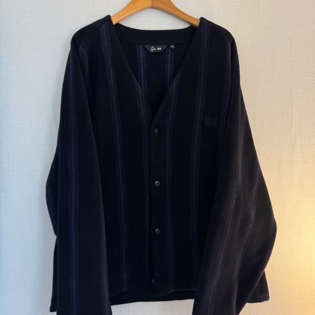 (XL) 유니클로 니들스 블랙 가디건-jp