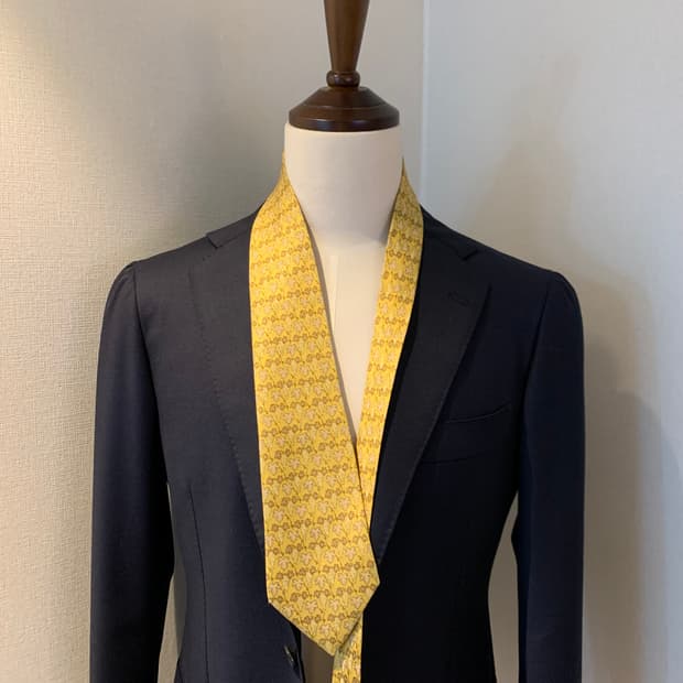 에르메스(HERMES) 명품 빈티지넥타이 100실크 B+등급