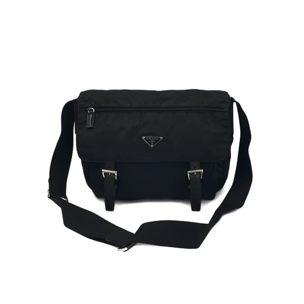 프라다 리나일론 투버클 메신저백 크로스백 숄더백