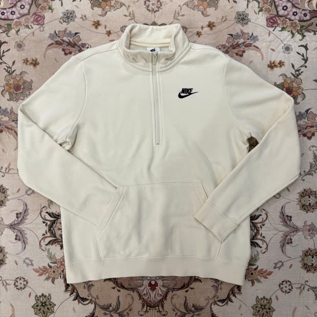 나이키 nsw 반집업 플리스 맨투맨