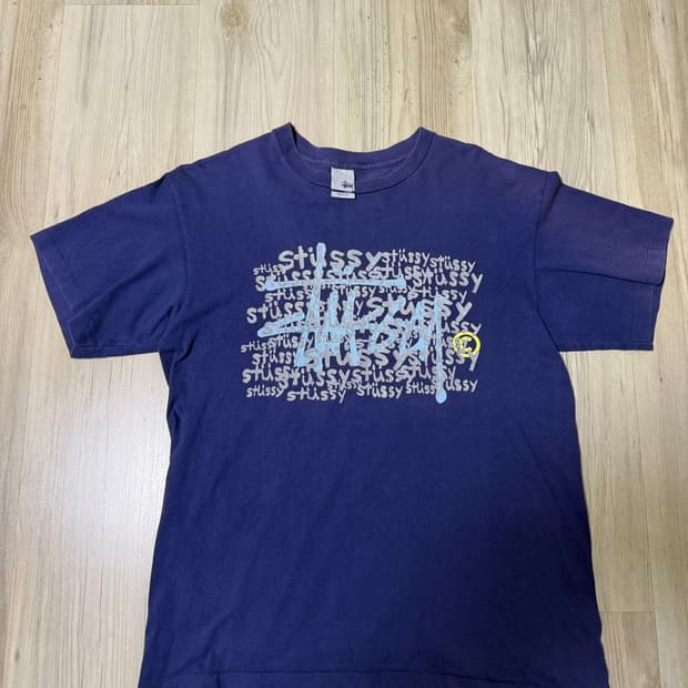 올드 스투시 티셔츠 made in usa
