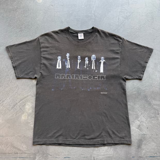 람슈타인 1998‘s 빈티지 투어 티셔츠