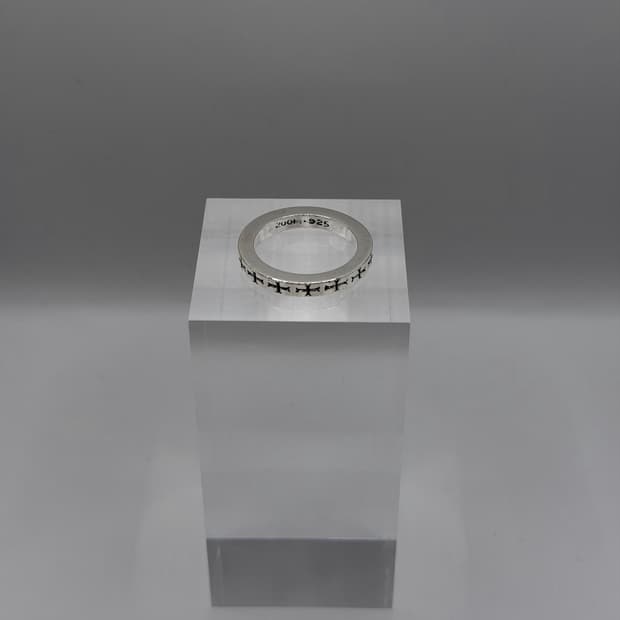 크롬하츠 반지 판매합니다. [ 크롬하츠 퍽유링 3mm ]