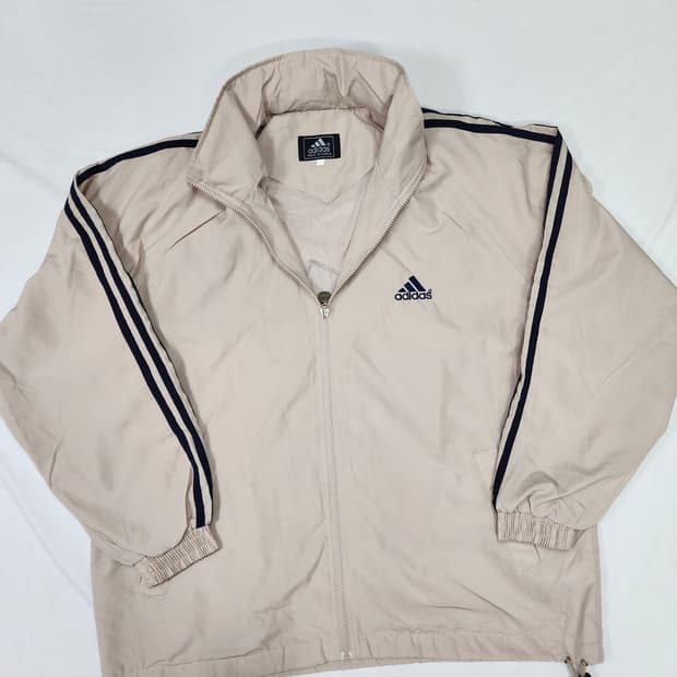 아디다스 90s 올드스쿨 빅로고 바람막이 자켓