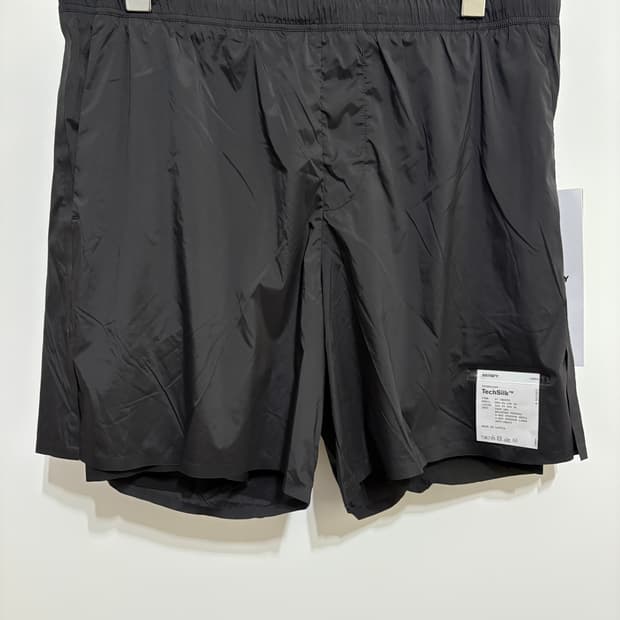 새티스파이 / 테크실크 5인치 쇼츠 블랙 / XL