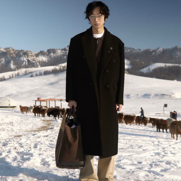 24f/w STU 다트포켓 더블코트 브라운 S 새상품