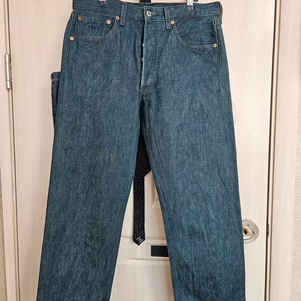 Levis 501 33x30 크롭 리바이스