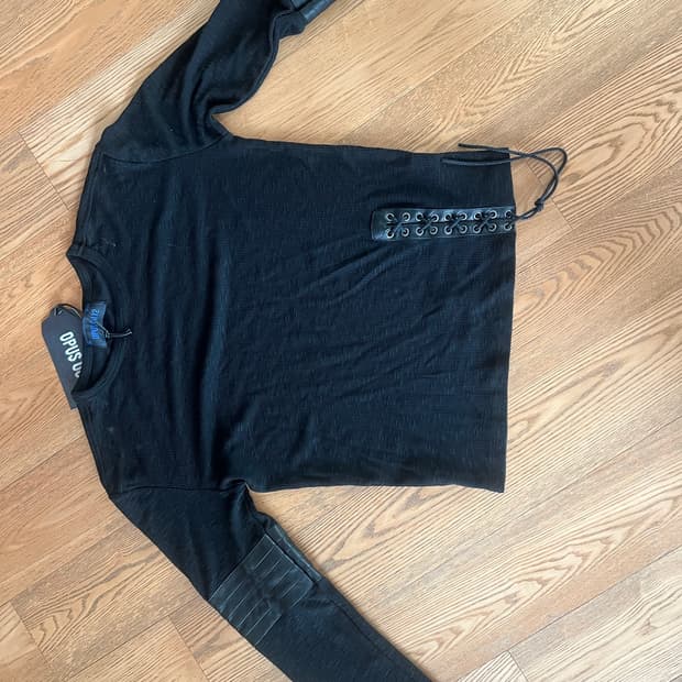 오퍼스 0012 rein patch long sleeve black