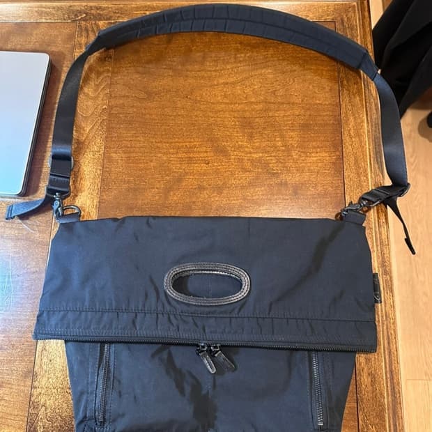 아미아칼바 • Gabardine paper bag [Black]