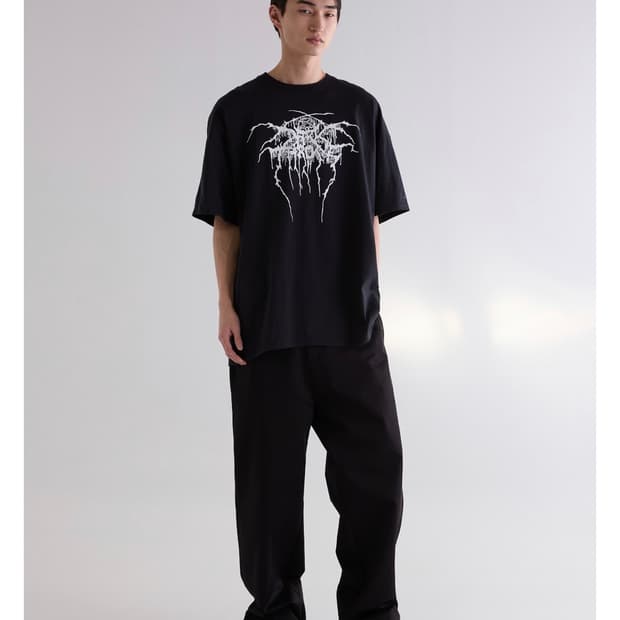 innir 이니어 251 OVERPRINTED MUSIC T-SHIRT 