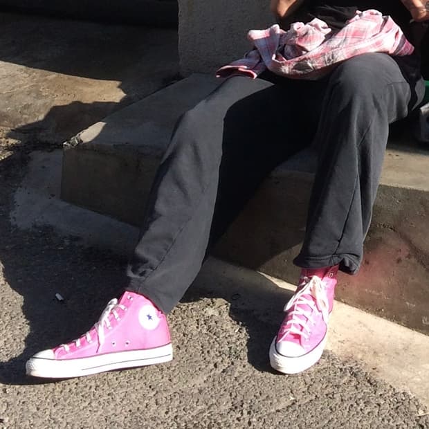 컨버스 제이하이 제이옥스 핑크 280