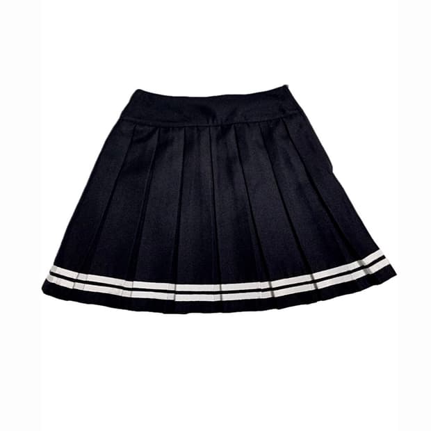 JPN 빈티지 세일러 플리츠 맞주름 스커트