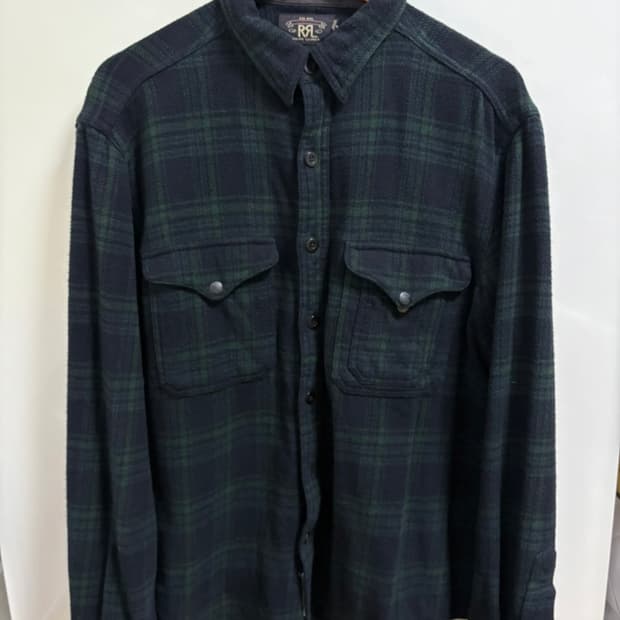RRL 더블알엘 체크 셔츠 L사이즈